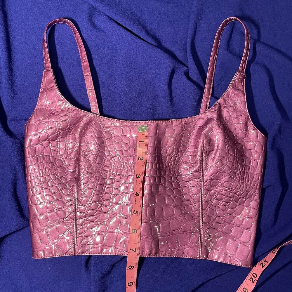 Mia Vesper Deadstock Croc Top - Picture 4 of 9